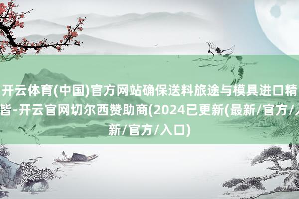 开云体育(中国)官方网站确保送料旅途与模具进口精确对皆-开云官网切尔西赞助商(2024已更新(最新/官方/入口)