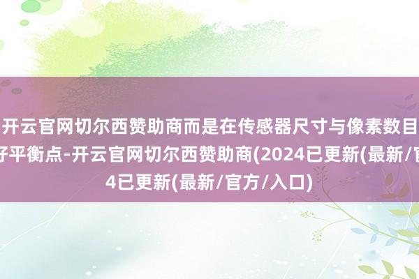 开云官网切尔西赞助商而是在传感器尺寸与像素数目间寻求最好平衡点-开云官网切尔西赞助商(2024已更新(最新/官方/入口)