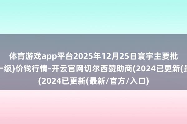 体育游戏app平台2025年12月25日寰宇主要批发商场葡萄干(一级)价钱行情-开云官网切尔西赞助商(2024已更新(最新/官方/入口)